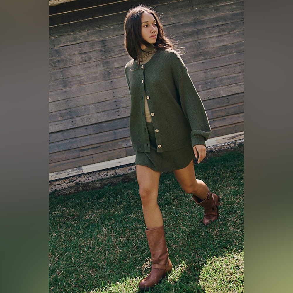 Free People Ameena Sweater Skort Set